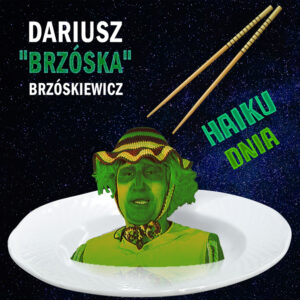 "Haiku dnia" - prezentuje Dariusz "Brzóska" Brzóskiewicz. Codziennie, co godzinę.